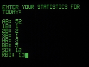 Batting Average